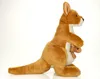 Teddy Hermann Känguru mit Baby 30 cm Plüschkänguru Produktbild-Vorschau 5