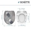 WC sedátko Schütte YIN & YANG z termosetového plastu s Náhled obrázku produktu 5