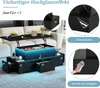 STILVORA Couchtisch Schwarz anhebbarer mit 4 Schublade, Produktbild-Vorschau 5