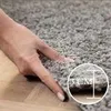 Teppich Wohnzimmer Hochflor Einfarbiges Design Langflor Produktbild-Vorschau 5