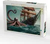 CALVENDO Puzzle Eine Riesenkrake bedroht ein Segelschiff | Produktbild-Vorschau 2