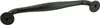 Eleganter Aluminium Möbelgriff Schwarz 128 mm - Mattschwarz Produktbild-Vorschau 6
