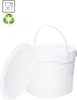 BenBow Eimer mit Deckel 5L x5 Weiß - lebensmittelecht, Produktbild-Vorschau 5