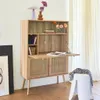 Scrittoio effetto legno e canna da zucchero, 2 ante con Anteprima dell’immagine prodotto 6