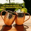 Moscow Mule Becher 6er Set Edelstahl Cocktail Glühwein Produktbild-Vorschau 6