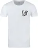 Korn - T-shirt homme/femme unie RO1995 (L) (Blanc) Voir les images du produit 1