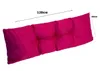A pink cushion with dimensions indicated by text overlays. Produktbild-Vorschau