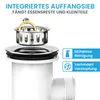 Bächlein Ablaufgarnitur Pop Up für die Spüle 70mm Pop Up Produktbild-Vorschau 5