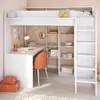 Parisot Lit surélevé avec bureau et armoire intégrés - Voir les images du produit 18