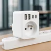 Vayox VA0375 Zásuvkový adaptér 1 přihrádka + 2x USB-A + 2x Náhled obrázku produktu 2