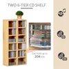 HOMCOM Lot de 2 étagères colonnes Armoire de Rangement Voir les images du produit 10