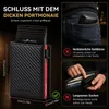 Luxurizz Slim Wallet Herren mit Magnetverschluss, Pop-Up Produktbild-Vorschau 3