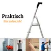 Aluminiowa drabina domowa Rijoka z pokrywą do Podgląd zdjęcia produktu 5