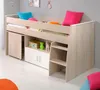 Parisot Hochbett "Charly4" in Akazie und weiß Kinder- und Produktbild-Vorschau 3