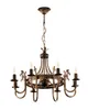 Hanglamp KORONA, 8xE14, klassiek, antiek brons, Jupiter Productafbeelding-voorbeeld 1