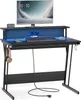 VASAGLE Schreibtisch Gaming Tisch  mit eingebauter Produktbild-Vorschau 1
