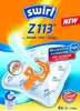A package of Swirl vacuum cleaner bags with product details and branding. Produktbild-Vorschau