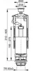 Alcaplast | Spülventil A2000 - Mechanismus Start/stopp - Produktbild-Vorschau 2