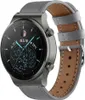 Strap-it Huawei Watch GT 2 Pro Armband Leder (Grau) Produktbild-Vorschau 1