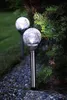 Best Season LED-Solar-Stäbe mit Kugel, 2er Set silber, Produktbild-Vorschau 2