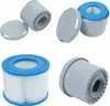 A collage of four images showing different views of a spa filter and its components. Podgląd zdjęcia produktu