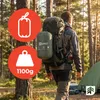 Spací pytel, mumie, lehký, s kapucí, pro outdoorové Náhled obrázku produktu 7