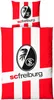SC Freiburg Bettwäsche Wappen Logo Greif Jutebeutel Rot Produktbild-Vorschau 3