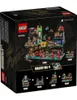 The back of a LEGO Ninjago City market set box, showing the main set and other collectible sets in the series. Anteprima dell’immagine prodotto