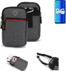 K-S-Trade Holster Gürteltasche kompatibel mit Huawei Honor Produktbild-Vorschau 1