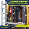 MASKO Aluminium 6in1 Mehrzweckleiter – 20 Sprossen | - 520 Produktbild-Vorschau 6