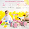 COSTWAY Laufrad ab 1 Jahr, Lauflernrad mit 4 Räder, Baby Produktbild-Vorschau 4