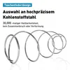 Matratze 80x200x25 cm 7-Zonen Federkernmatratze,  Härtegrad Produktbild-Vorschau 4