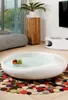 SalesFever Couchtisch rund | Hochglanz lackiert | Fiberglas Produktbild-Vorschau 5