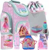 7tlg BARBIE Schulranzen set Rucksack Federtasche Produktbild-Vorschau 1