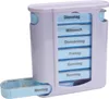 Tablettenbox 7 Tage mit 4 Fächern pro Tag morgens mittags Produktbild-Vorschau 2