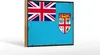 Holzschild Flagge Fidschis 18x12 cm Retro Flag of Fiji Produktbild-Vorschau 2