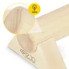 4FIZJO 100 cm Holz-Balancierbalken aus Buchenholz, Höhe 8 Produktbild-Vorschau 8