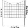 VEVOR sada 5 dekoračných záhradných plotov 75x93cm kovový Náhľad obrázku produktu 8
