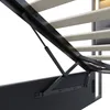 CDGlobal Polsterbett Doppelbett 140x200cm, Stauraumbett mit Produktbild-Vorschau 13