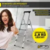 Craftfull Stehleiter CF-133B - Aluminium-Haushaltsleiter - Produktbild-Vorschau 2
