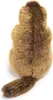 A plush toy marmot viewed from above. Produktbild-Vorschau
