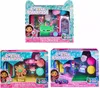 Three toy playsets from Gabby's Dollhouse are displayed in their packaging. Produktbild-Vorschau