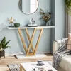 A console table with decorative items in a living room setting. Náhľad obrázku produktu