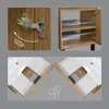 Waschbeckenunterschrank Badmöbel Sink Holz Badschrank Gäste Produktbild-Vorschau 3