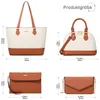 OKWISH Handtasche Damen 4 tlg, Kleine Umhängetasche Damen, Produktbild-Vorschau 2