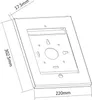 Tablet Diebstahl Sicher Schutz Gehäuse Wandhalterung Produktbild-Vorschau 7