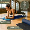 RE: SPORT Yoga Mat Navy Blue Fitness Mat Gym Mat Pilates Náhled obrázku produktu 6