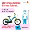16 Zoll Kinderfahrrad, 1-Gang, Kinderfahrrad, S’COOL Produktbild-Vorschau 2