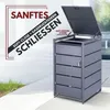 Cassonetto a 1 scomparto | fino a 240 litri | grigio Anteprima dell’immagine prodotto 2