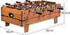 Table de jeu 4 en 1 : baby-foot, billard, tennis de table, Voir les images du produit 3